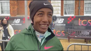 "I thought I was going to stop" | Sifan Hassan on her incredible marathon debut victory in London