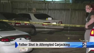 Father shot in attempted carjacking