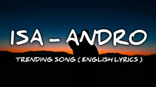 Иса - Andro (English Lyrics) | Sonnaya Lunnaya Isa | Trending Song