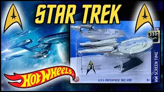 USS Enterprise - Star Trek Spaceship NCC 1701 - Hot Wheels Pack Opening - Unboxing Unpacking - scifi