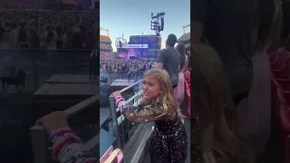 She went to her first Taylor Swift Eras Tour concert! ❤️