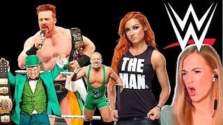 Irish Girl Reacts to WWE's Irish Superstar Wrestlers