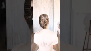 The perfect updo for you to try #hairstyles #hairtutorial #updo
