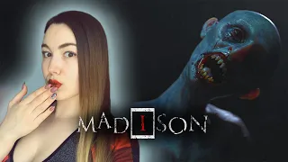 MADiSON Полное прохождение и обзор на русском (1) 📸 Мэдисон хоррор игра 2022 Стрим ПК #madison