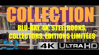 ROOM TOUR 2024 - COLLECTION BLU-RAY,4K,STEELBOOK,COLLECTOR...