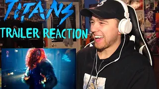 TITANS Official Trailer REACTION & REVIEW (SDCC 2018)