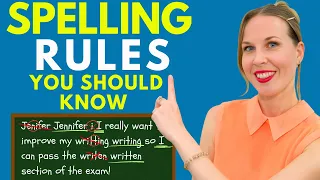 English Spelling | LEARN THE RULES for English Writing & IELTS Writing