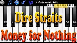 Dire Straits - Money for Nothing - How to Play Piano Melody