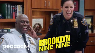 Try not to laugh with Holt and Amy | Brooklyn Nine-Nine