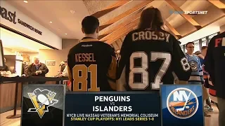 2019 Stanley Cup Playoffs, 1st Round: Penguins @ NY Islanders (Game 2, 4/12/2019)
