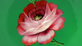 #27 How to Paint Rose flower in Oil | Как нарисовать РОЗУ маслом. Мастер-класс от Ларисы Гончаровой