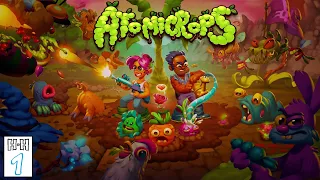 Ep 1 ATOMICROPS Gameplay Español | Juegardo que mezcla Roguelike + plantar y vender vegetales