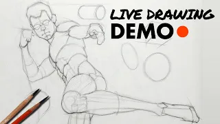 Learn and Master This Important Stage- Live Drawing Demo/ Q&A