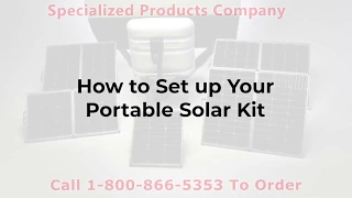 How to easily set up your Zamp Solar Portable on any 12-volt battery.