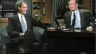 David Letterman visits Conan