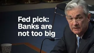 Fed pick: Banks are not too big to fail