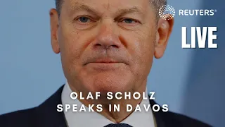 DAVOS LIVE: German Chancellor Olaf Scholz addresses the World Economic Forum