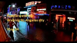 People Watching - Angeles City - Walking St - 29th June 19 - Vlog 24