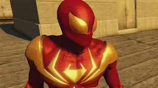 THE AMAZING SPIDER-MAN 2 VIDEOGAME - IRON SPIDER COSTUME SHOWCASE (Free Roam)