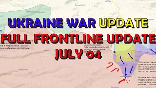 Ukraine War Update (20230704): Full Frontline Update