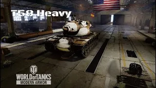 T58 Heavy in Rio de arena: 7,8K direct damage | World of Tanks | Wot console