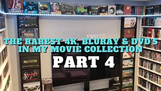 The Rarest 4k, Bluray & Dvd's In My Movie Collection (Part 4)