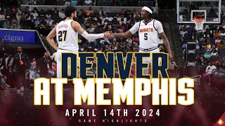 Denver Nuggets vs. Memphis Grizzlies Full Game Highlights 🎥