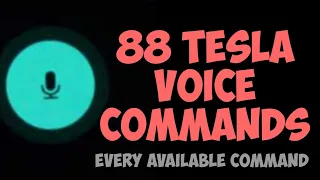 88 Tesla Voice Commands: Every Voice Command (January 2020)