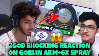 Zgod Shocked on Goblin AKM spray😱 Calling Hacker To Goblin 🔥