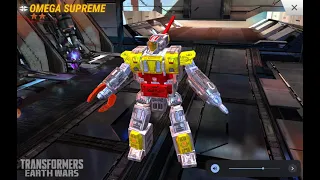 Transformers Earth wars : Omega supreme