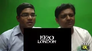1920 LONDON OFFICIAL TRAILER REACTION VIDEO Meera Chopra & Sharman Joshi