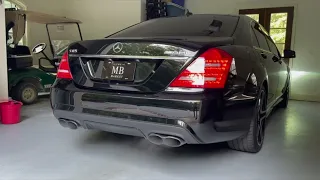 2010 Mercedes-Benz S65 AMG Performance Package Cold Start and Driving by Video - The MB Market