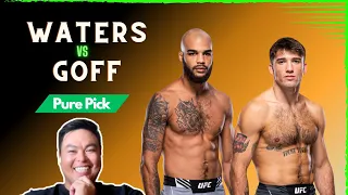 UFC St Louis - Trey Waters vs Billy Goff PREDICTION