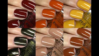 China Glaze | Autumn Spice | Live Swatches