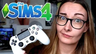 TRYING TO PLAY THE SIMS 4 ON CONSOLE