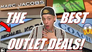 Looking For The BEST Deals At The Outlet Mall! What Did We Find? *Luxury Outlet Shop With Me*