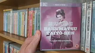 my Eureka Masters of Cinema bluray collection