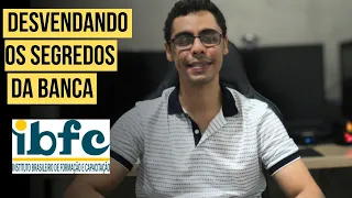 DESVENDANDO OS SEGREDOS DA BANCA IBFC: Analisando o padrão de cobrança das provas da IBFC!!!