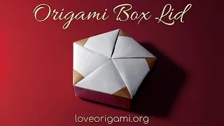 Origami Pentagonal Lid