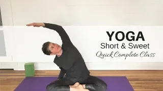Gentle Yoga - Short & Sweet Complete Class