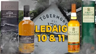 LEDAIG 10 vs LEDAIG HART BROTHERS / обзор и дегустация торфяного виски