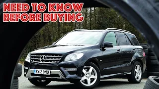 Why did I sell Mercedes-Benz M-Klasse (W166)? Cons of used Mercedes ML GLE with mileage