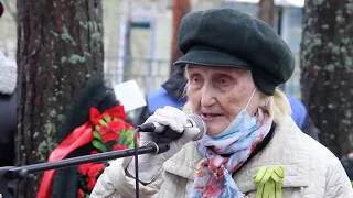 Митинг в честь 77-й годовщины снятия блокады Ленинграда состоялся на Тарховском кладбище