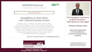 Professor Niko Marx - The therapeutic importance of SGLT2 inhibition – heart failure the new target!