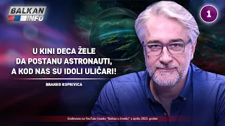 INTERVJU: Branko Koprivica - U Kini deca žele da postanu astronauti, a kod nas uličari! (15.4.2023)