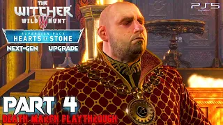 The Witcher 3: Hearts of Stone Part 4 Open Sesame! Auction House Next-Gen Upgrade Death March PS5 HD