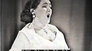 Georgian Primadonna Leila Gotsiridze sings Rimsky Korsakov-Moscow, Bolshoi Theatre (1954)