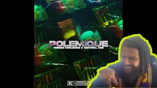 494 🇫🇷🇬🇧 | Freeze Corleone ft Central Cee - Polémique W/ENGLISH LYRICS | FRENCH RAP REACTION