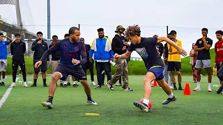 We Found The Next Ronaldo In Lisbon!! Crazy Baller DOMINATES 1v1 for £1000