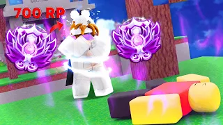 HITTING TOP 3 700 RP NIGHTMARE...(Roblox Bedwars)